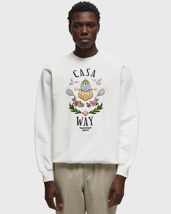 CASA WAY EMBROIDERED UNISEX SWEATSHIRT
