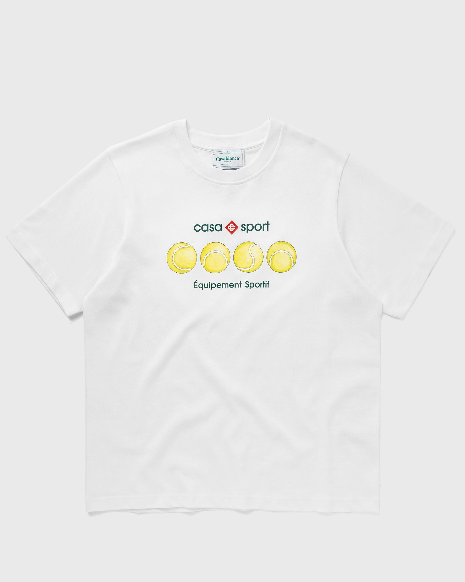 CASA SPORT TENNIS BALLS PRINTED T-SHIRT