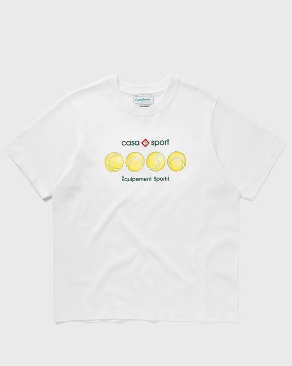 CASA SPORT TENNIS BALLS PRINTED T-SHIRT