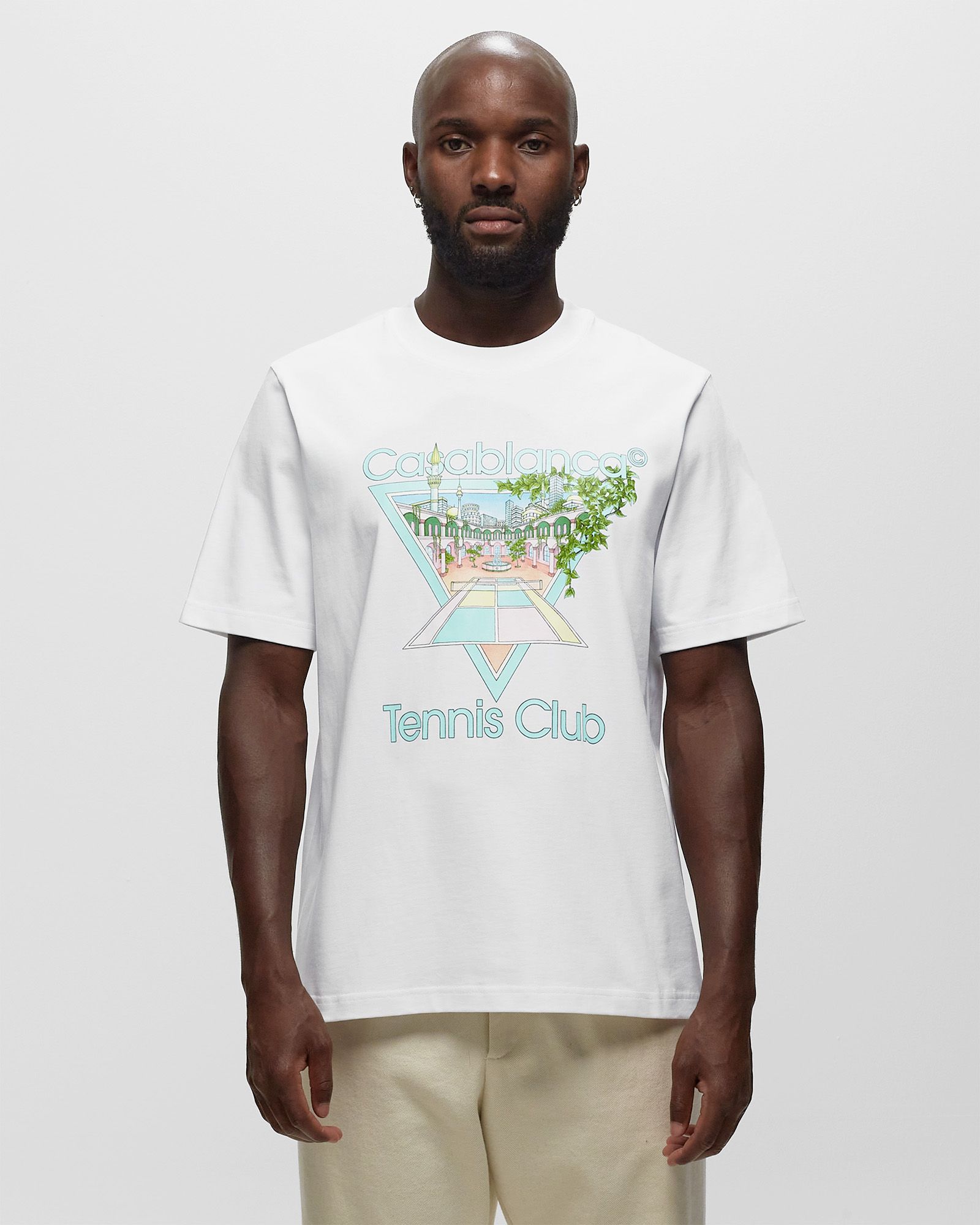 TENNIS CLUB PASTELLE PRINTED T-SHIRT