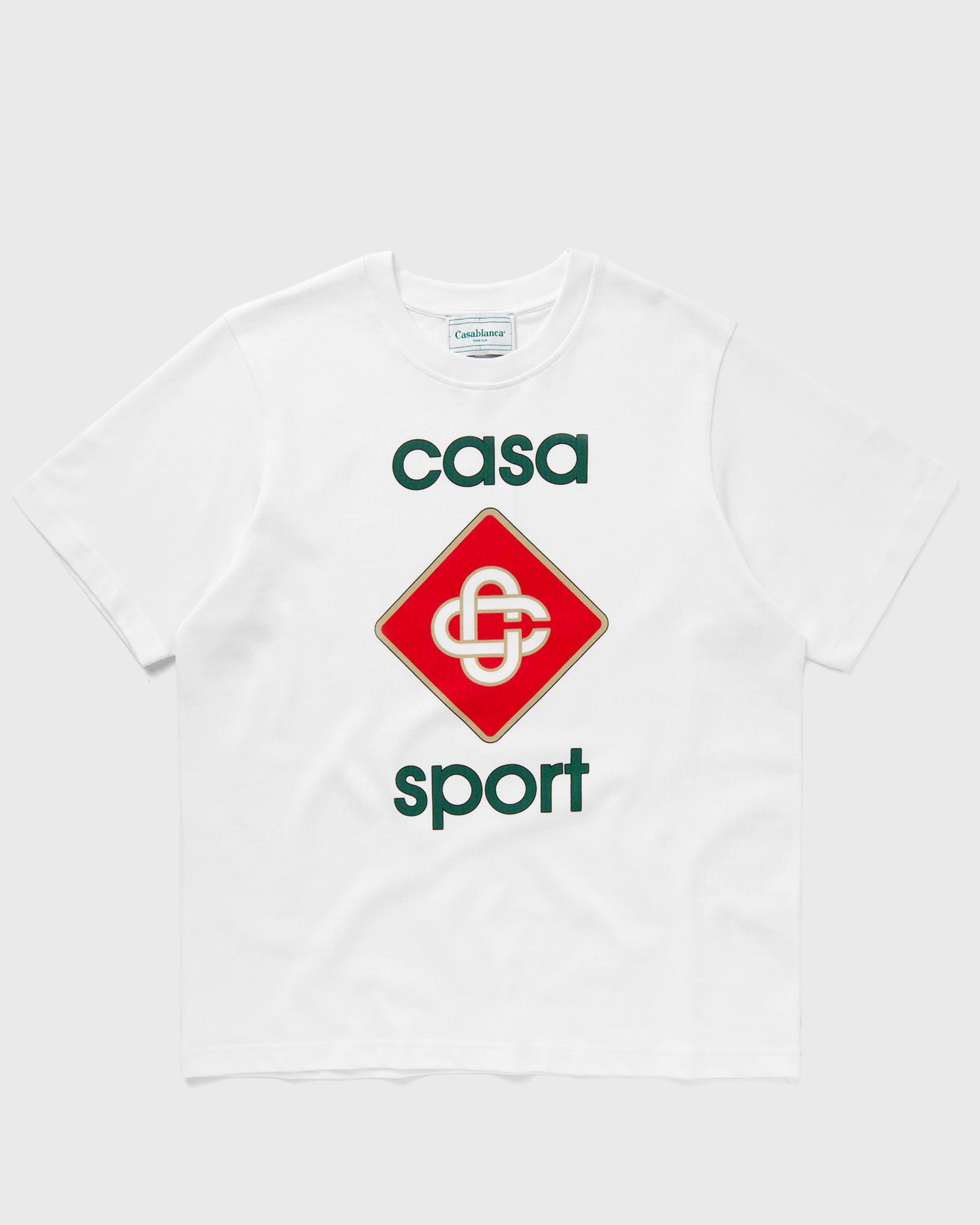 CASA SPORT LOGO SCREEN PRINTED T-SHIRT