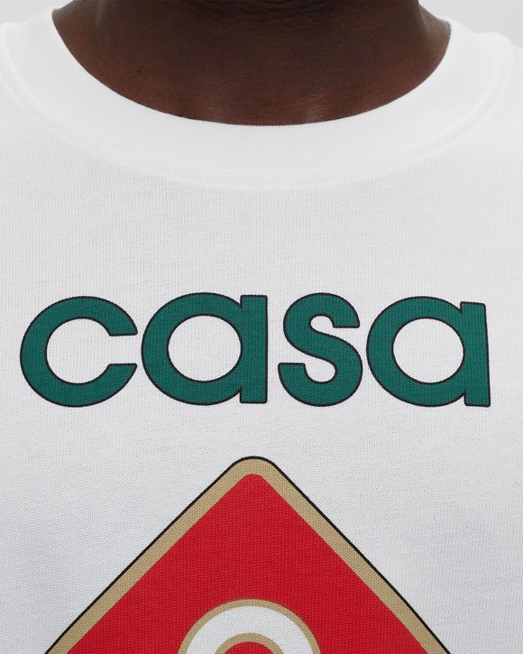Casablanca CASA SPORT LOGO SCREEN PRINTED T-SHIRT White | BSTN Store