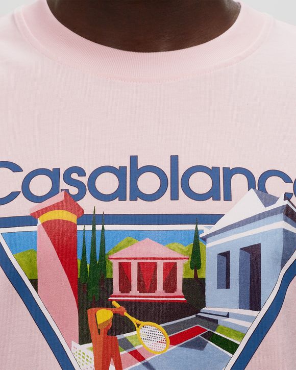 【関税込み】Casablanca ホワイト For The Peace Tシャツ Casablanca For The Peace コットンTシャツ | ホワイト