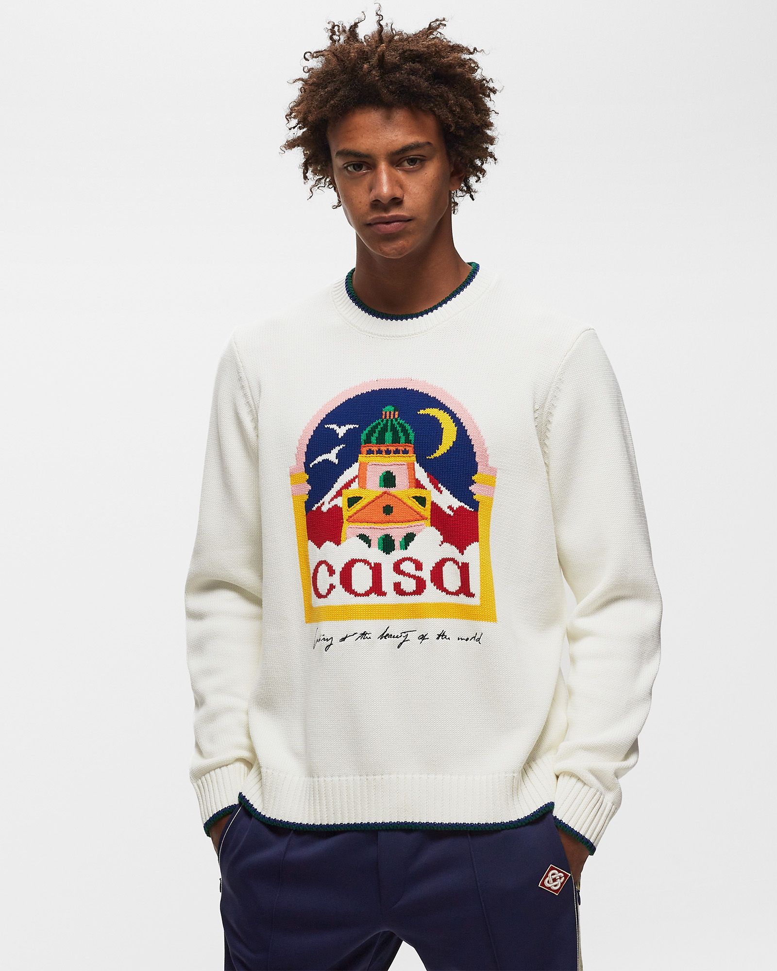 CASA INTARSIA JUMPER