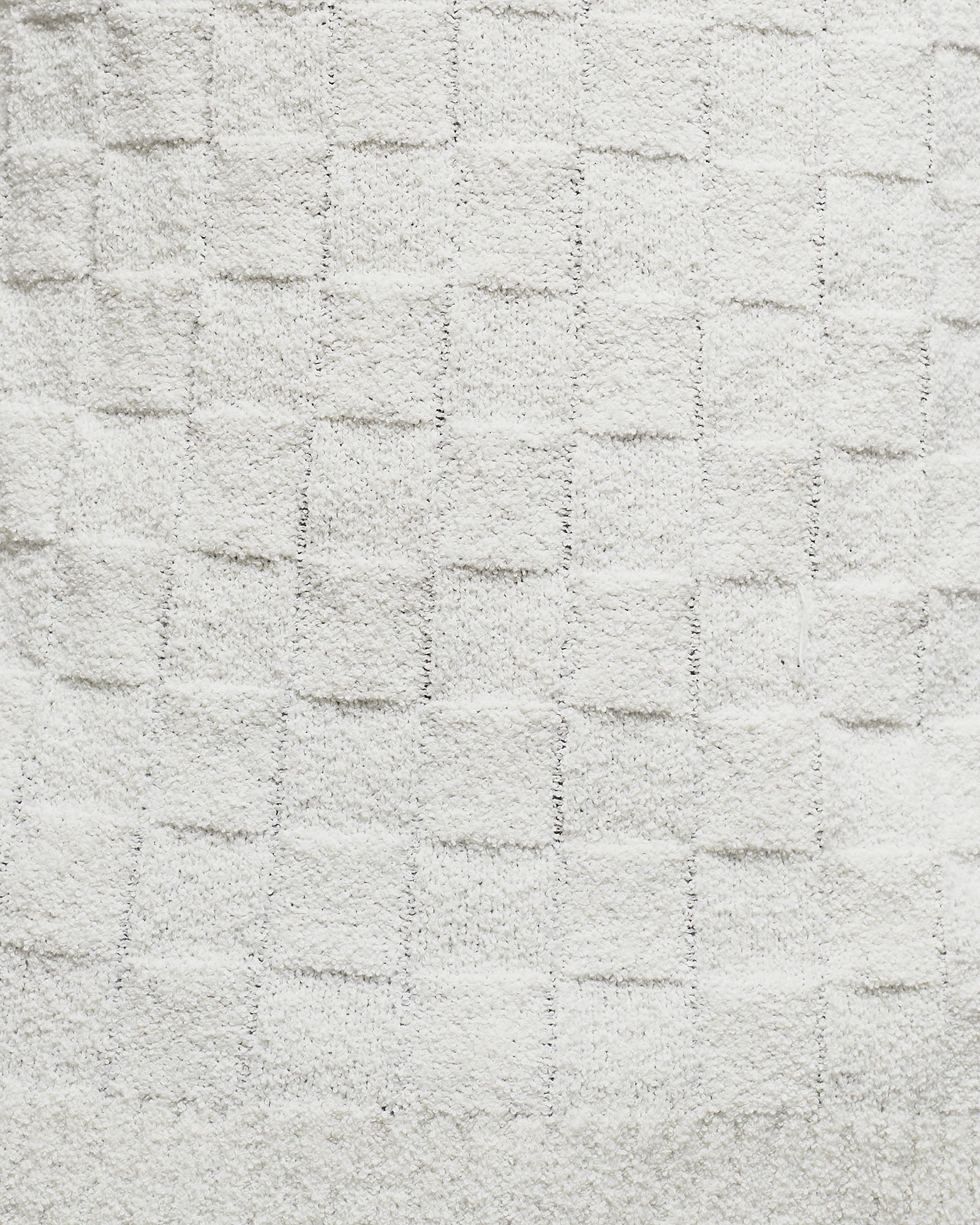 CHECKED YOKE BOUCLE POLO