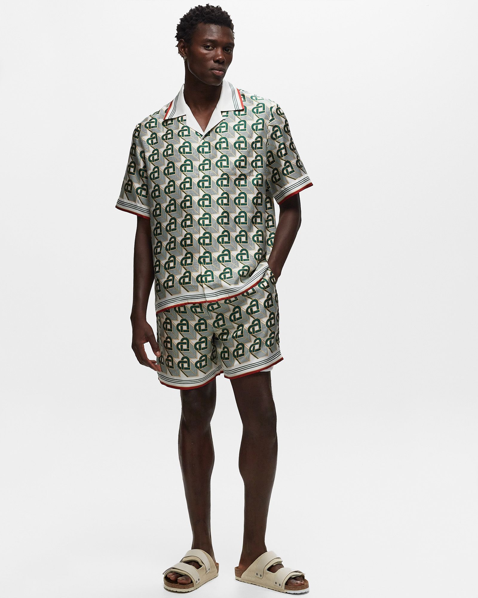 SILK SHORTS WITH DRAWSTRINGS