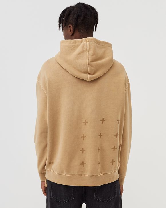 Ksubi 4 x 4 Biggie Hoodie Brown - Size L