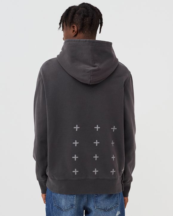 dollar kash hoodie faded black