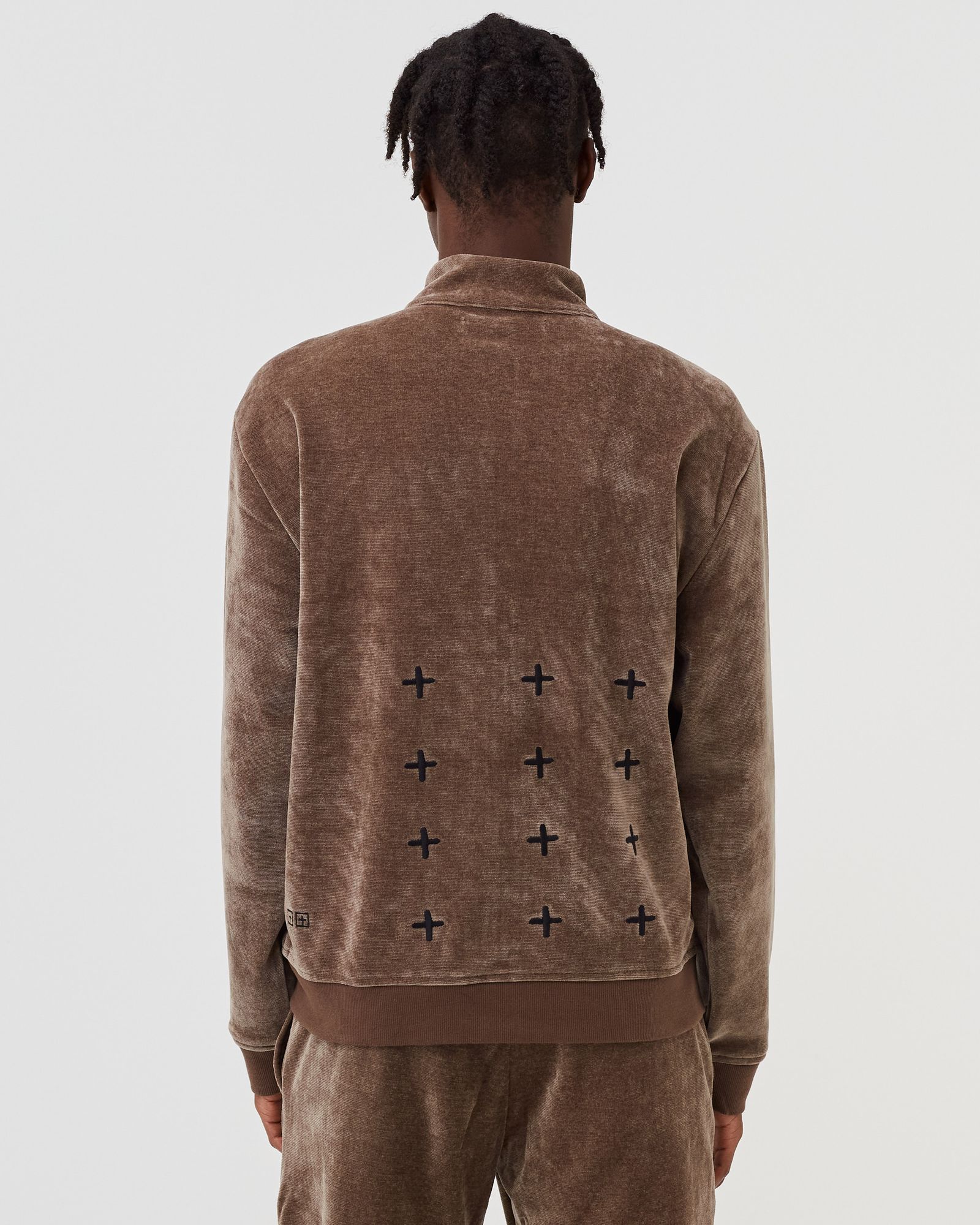 antidote track jacket olive