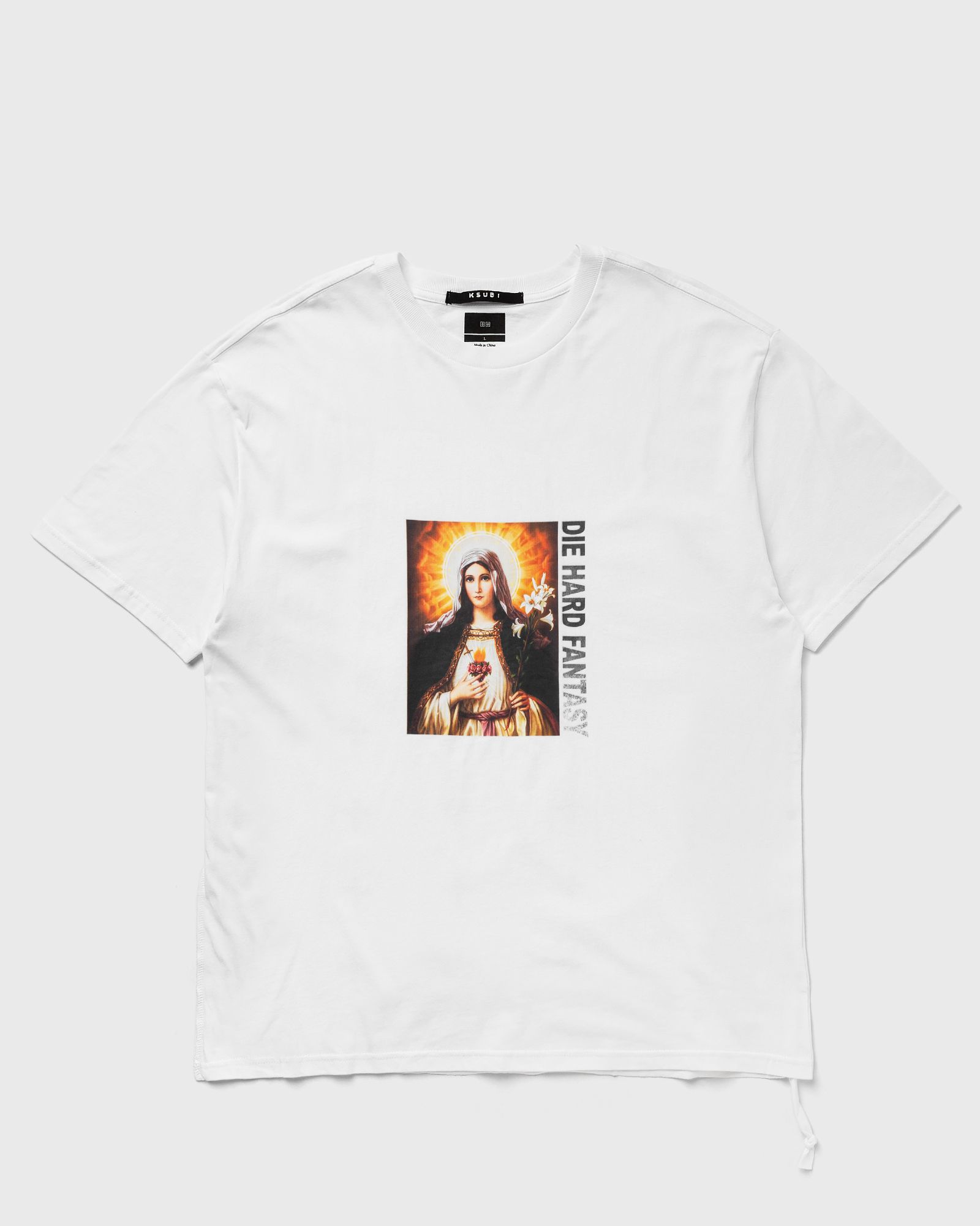 saint kash ss tee white