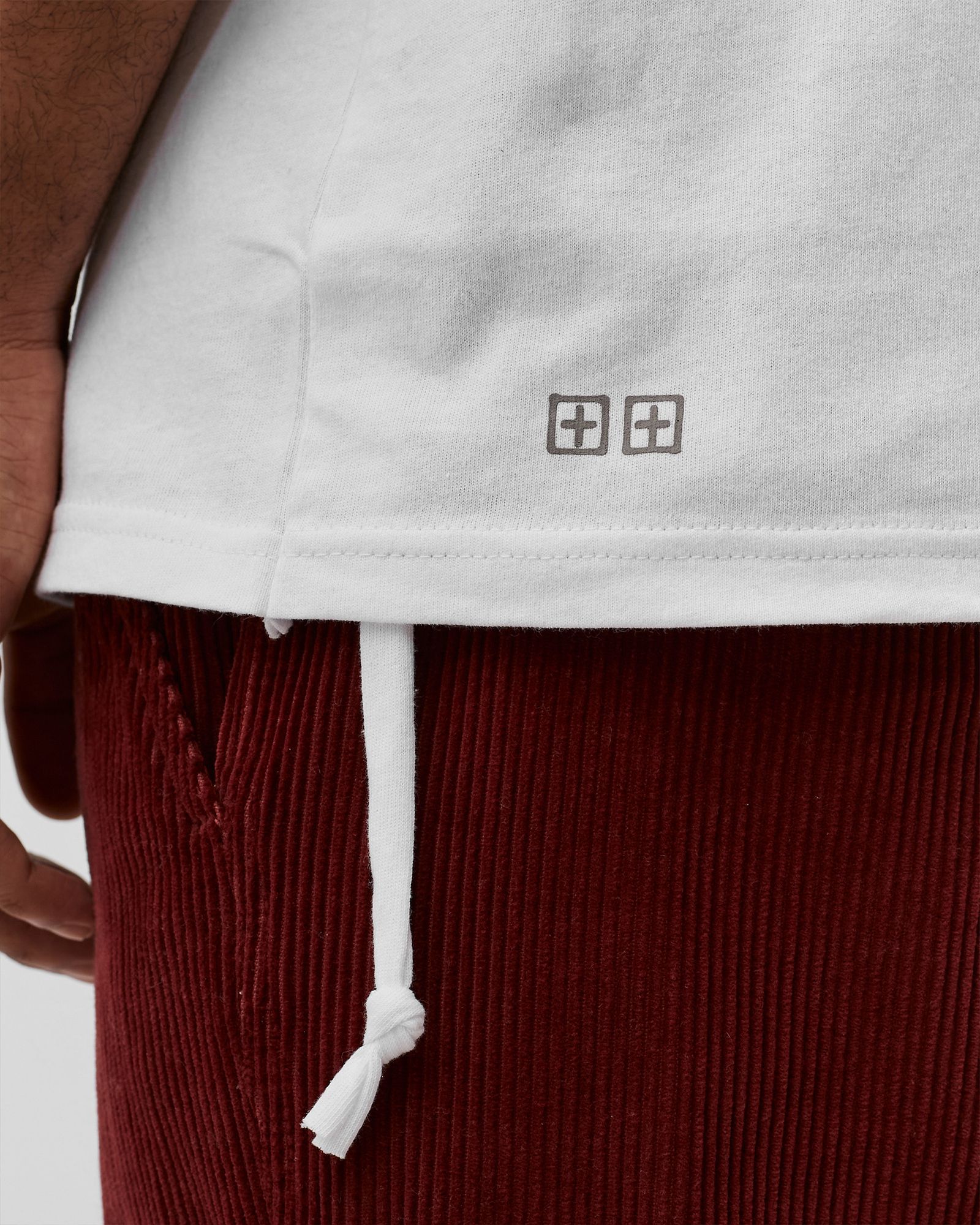 saint kash ss tee white