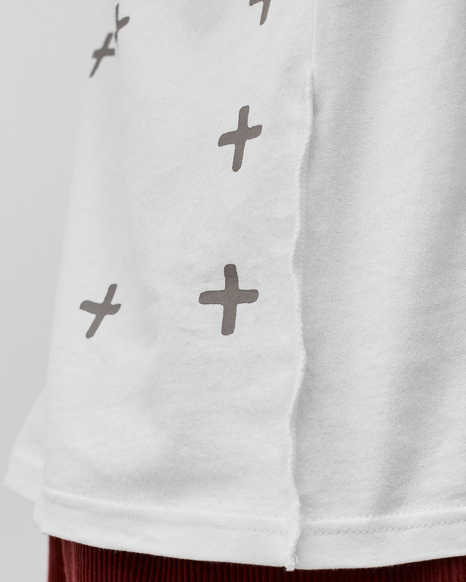 saint kash ss tee white