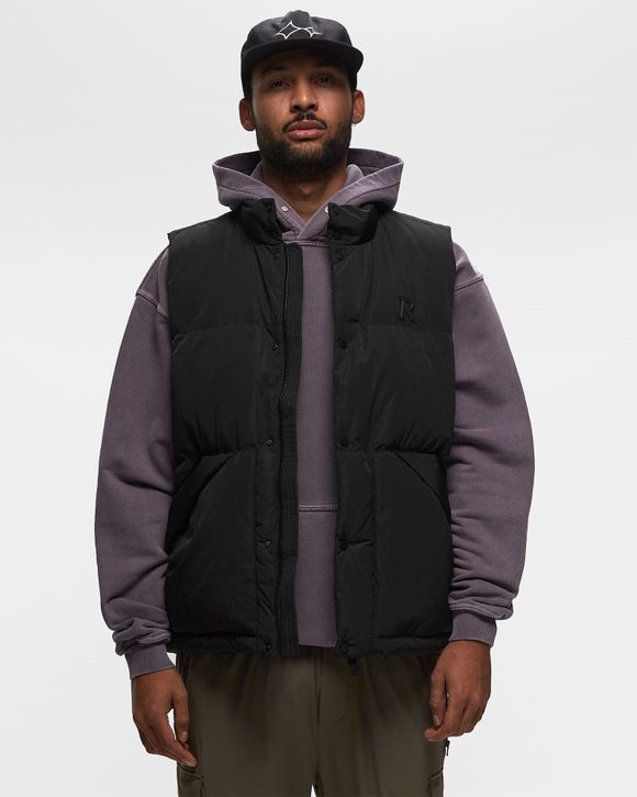 Represent PUFFER GILET Black - JET BLACK