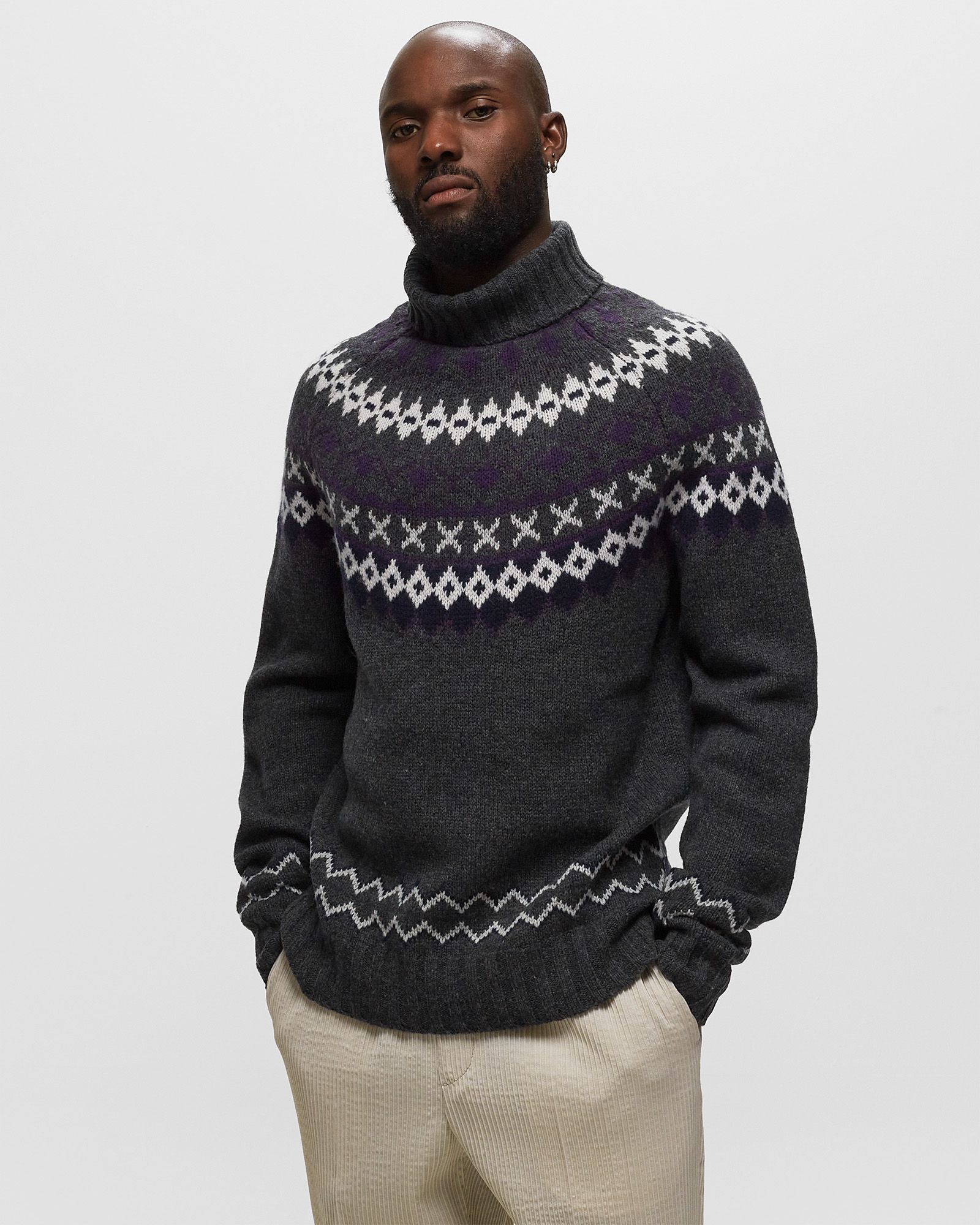 Roose Fair Isle Rollneck