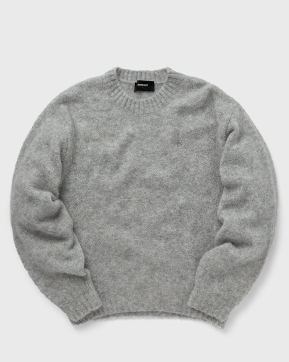 Represent ALPACA KNIT SWEATER Grey | BSTN Store