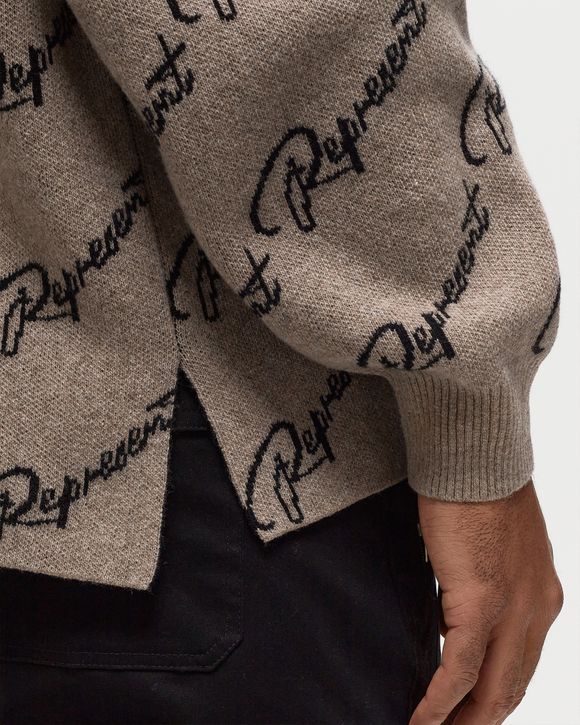 REPRESENT JAQUARD SWEATER