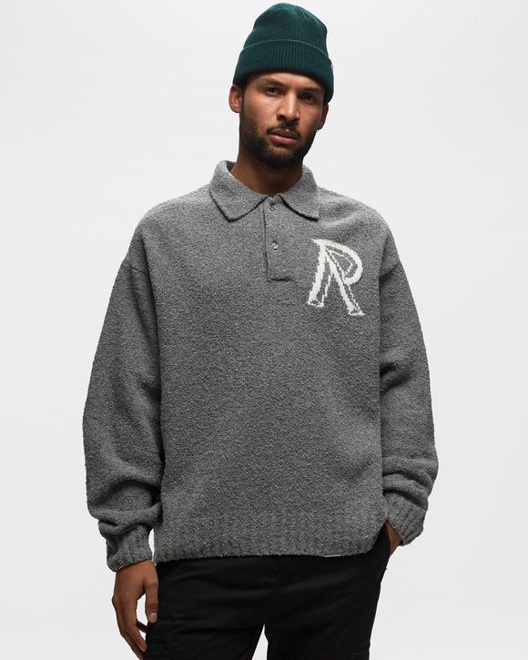 Represent INITIAL BOUCLE POLO Grey | BSTN Store