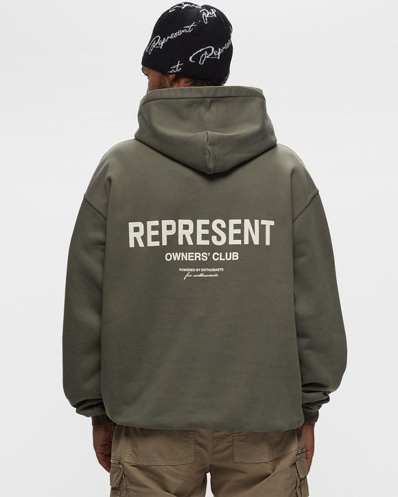 Represent REPRESENT OWNERS CLUB HOODIE Green | BSTN Store