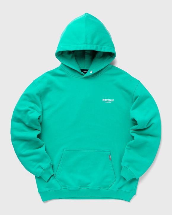 Represent EXCLUSIVE BSTN X REPRESENT OWNERS CLUB HOODIE Green | BSTN Store