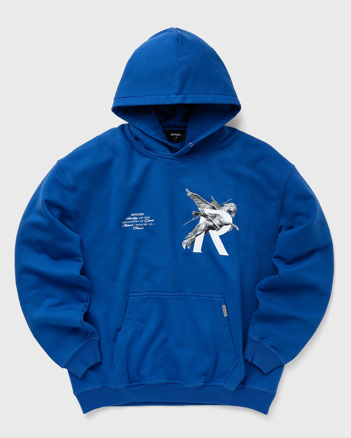REPRESENT｜ (MLM4354 20) REPRESENT Spirits Mascot Men's Zip Hoodie Black MLM405-444