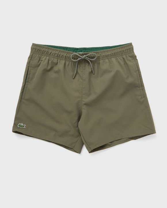 Lacoste Men's Standard Script Swim Trunks, Courtyard Green, Small :  : Clothing, Shoes & Accessories