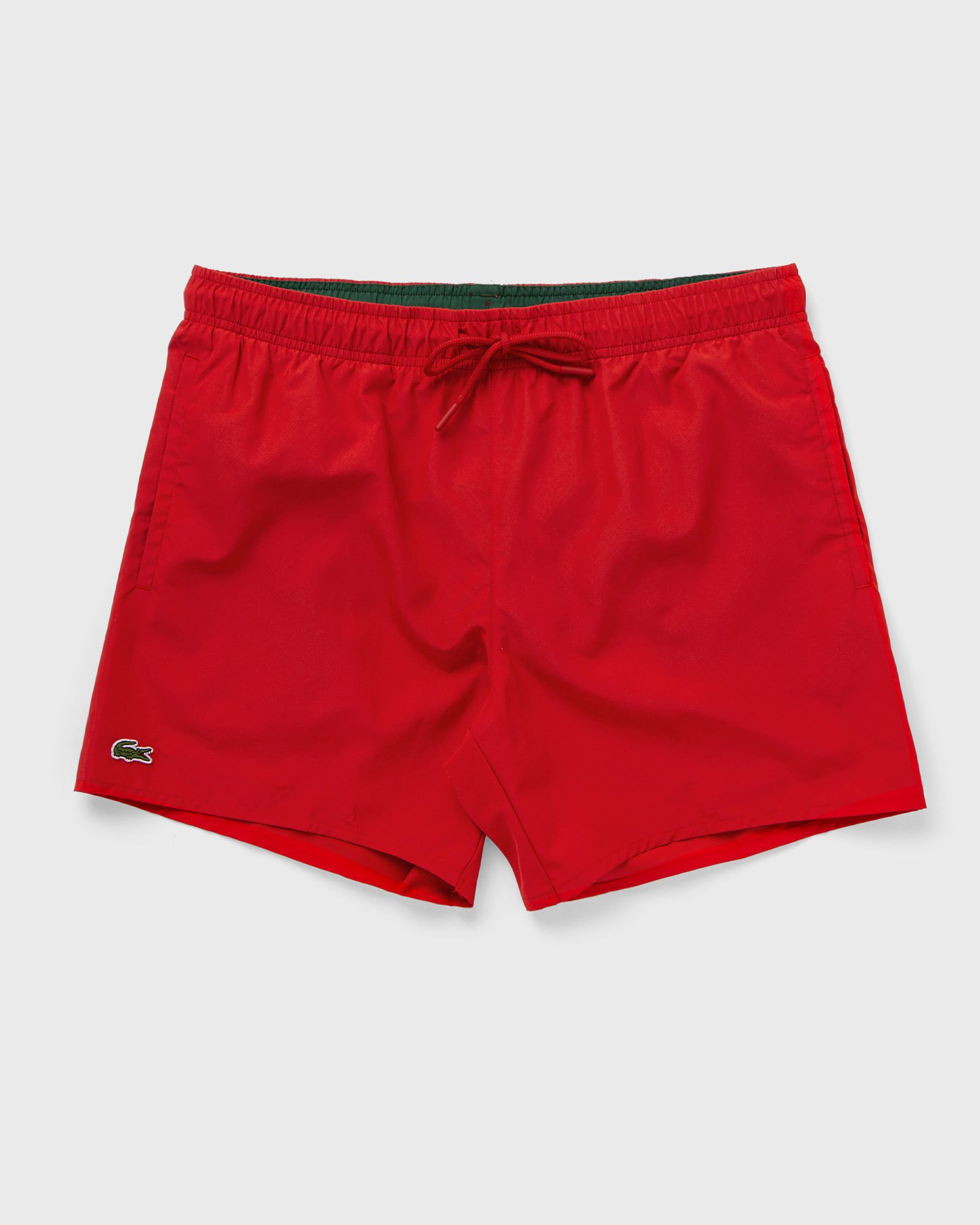 Lacoste - quick-dry swim trunks men swimwear red in größe:l