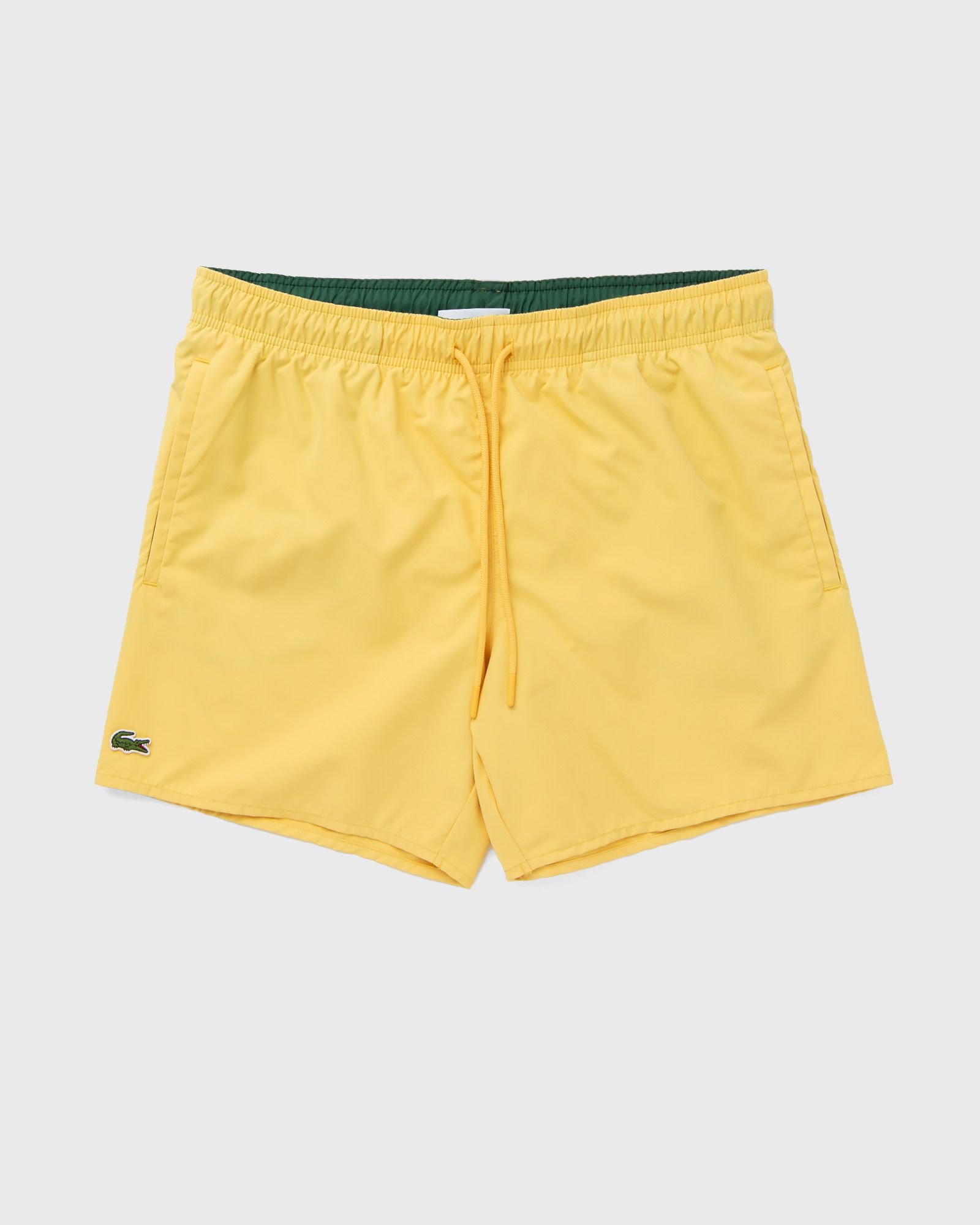 Lacoste - light quick-dry swim shorts men swimwear yellow in größe:l