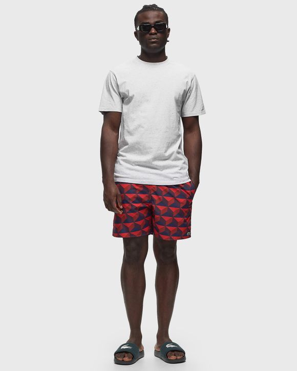 PATTERNED SWIM TRUNKS