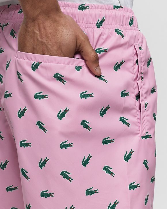 CROCODILE PRINT SWIM TRUNKS