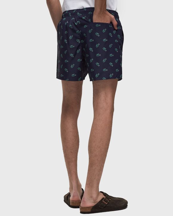 CROCODILE PRINT SWIM TRUNKS