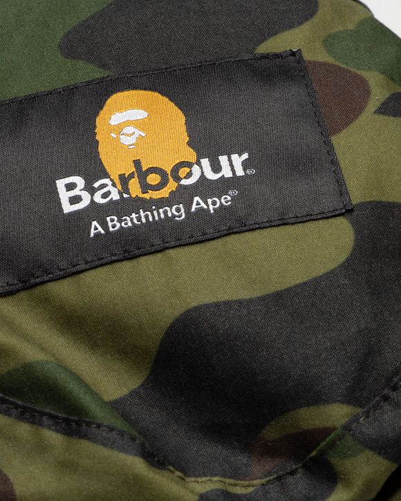 Barbour x Bape Camo Bucket Hat