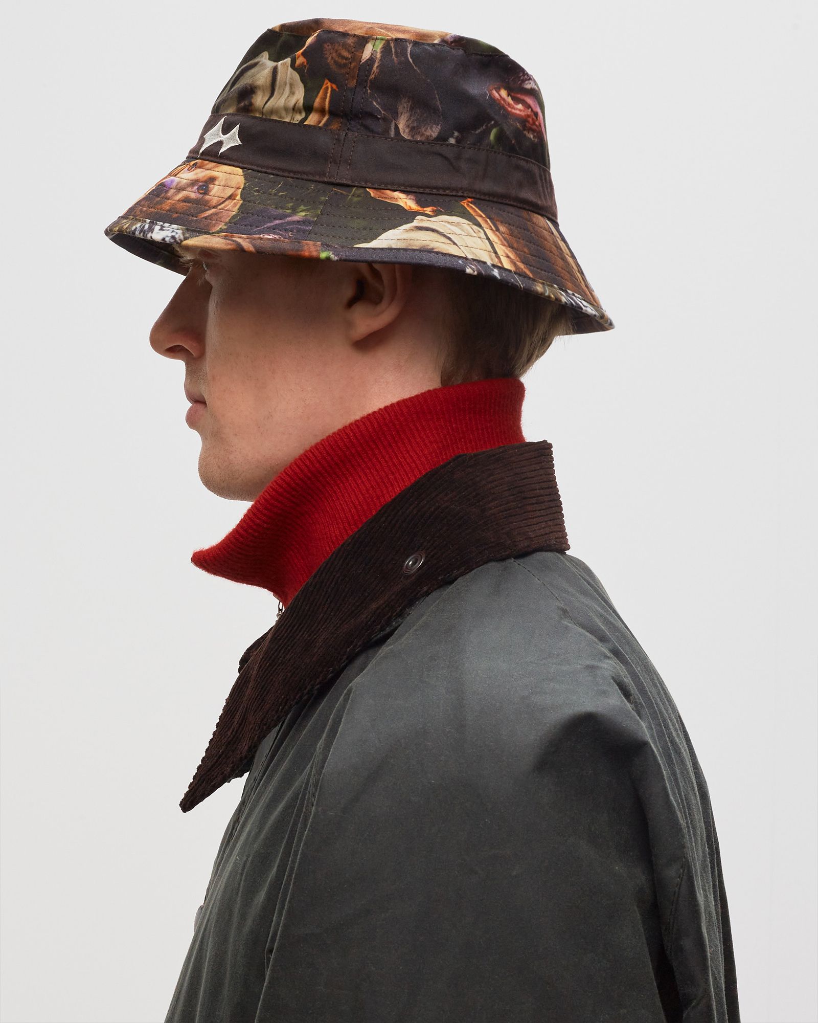 Barbour X BSTN Brand Bucket Hat Printed