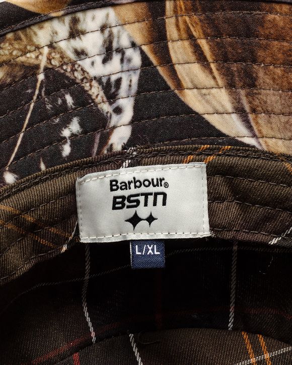 Barbour x BSTN Brand Bucket Hat Printed Men Hats Multi in Size:S/M