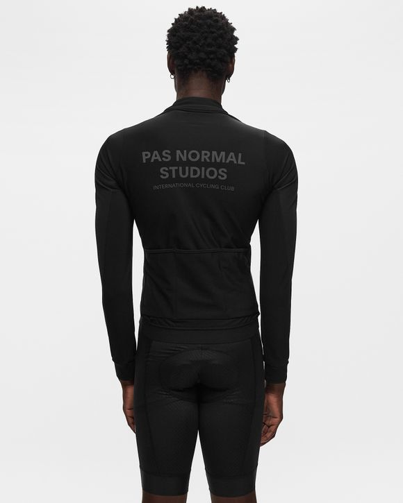 Pas Normal Studios Mechanism Thermal Long Sleeve Jersey Black - BLACK