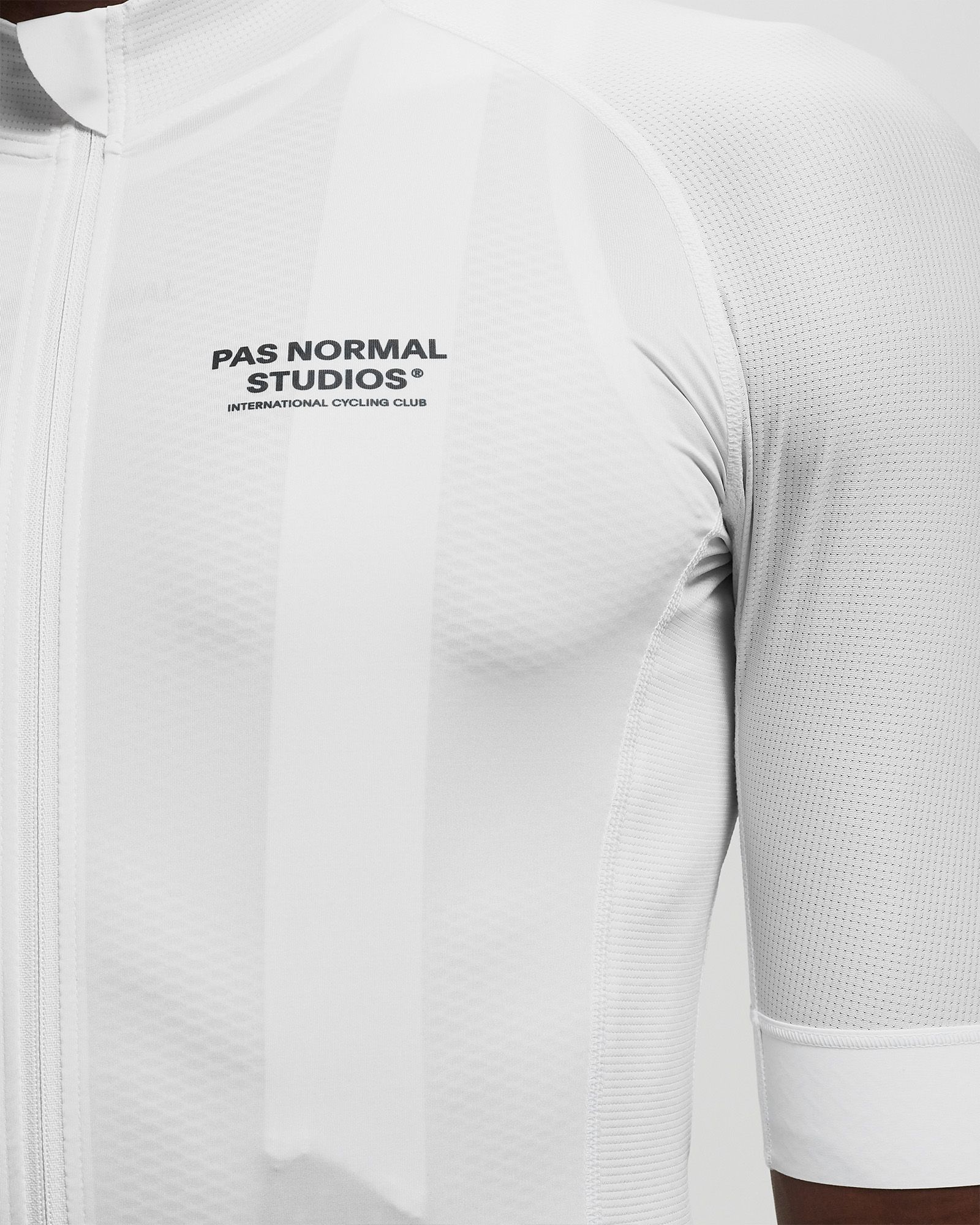 PAS NORMAL STUDIOS サイクルジャージ M ホワイト Men's Mechanism Jersey 2024 | Pas Normal Studios