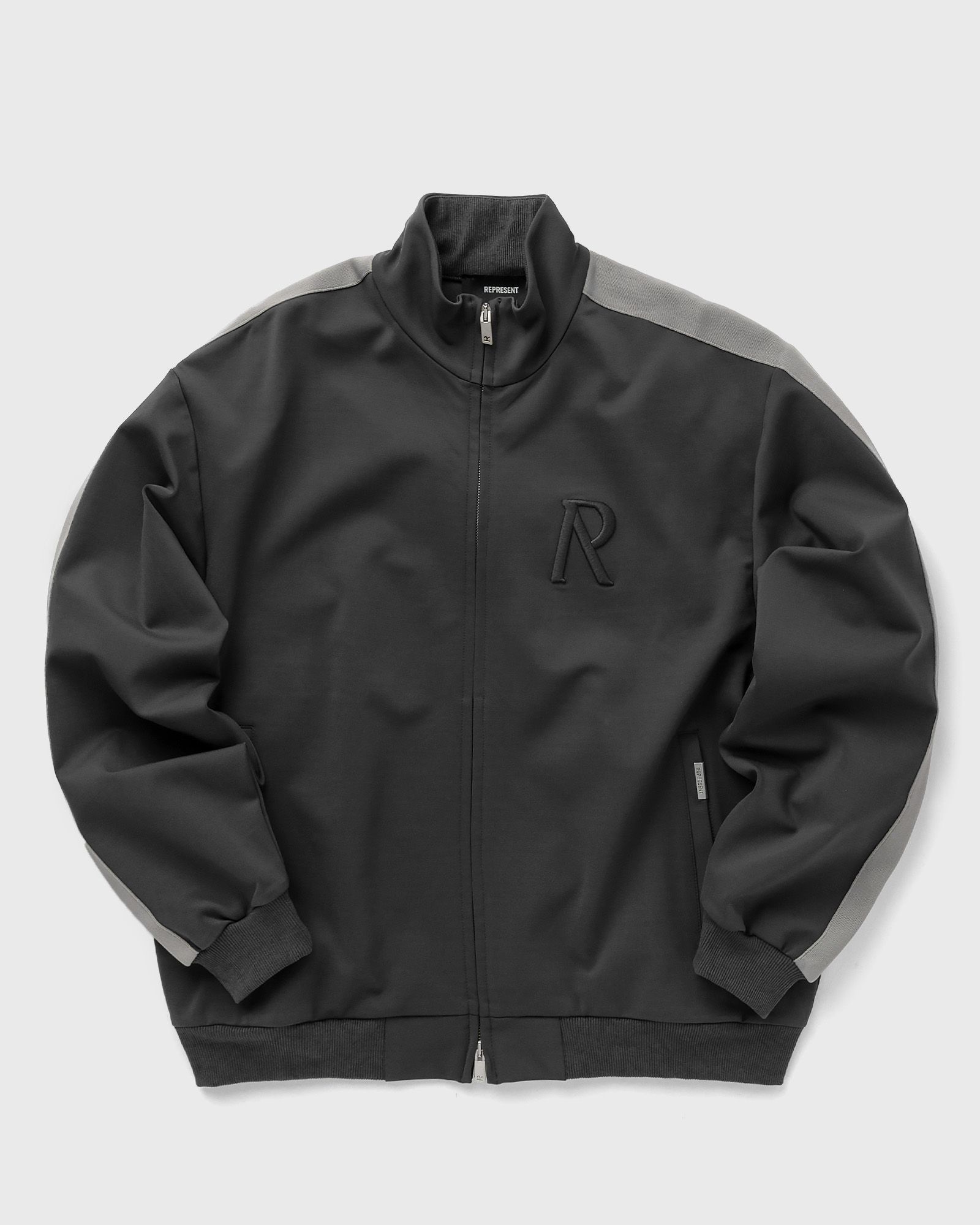 Represent - initial tracksuit jacket men track jackets grey in größe:m