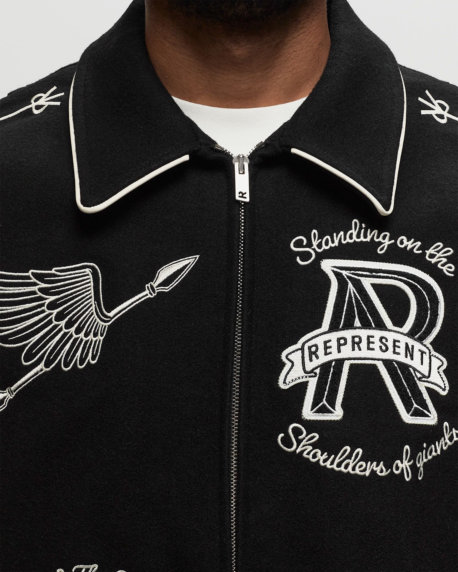 CHERUB WOOL VARSITY JACKET