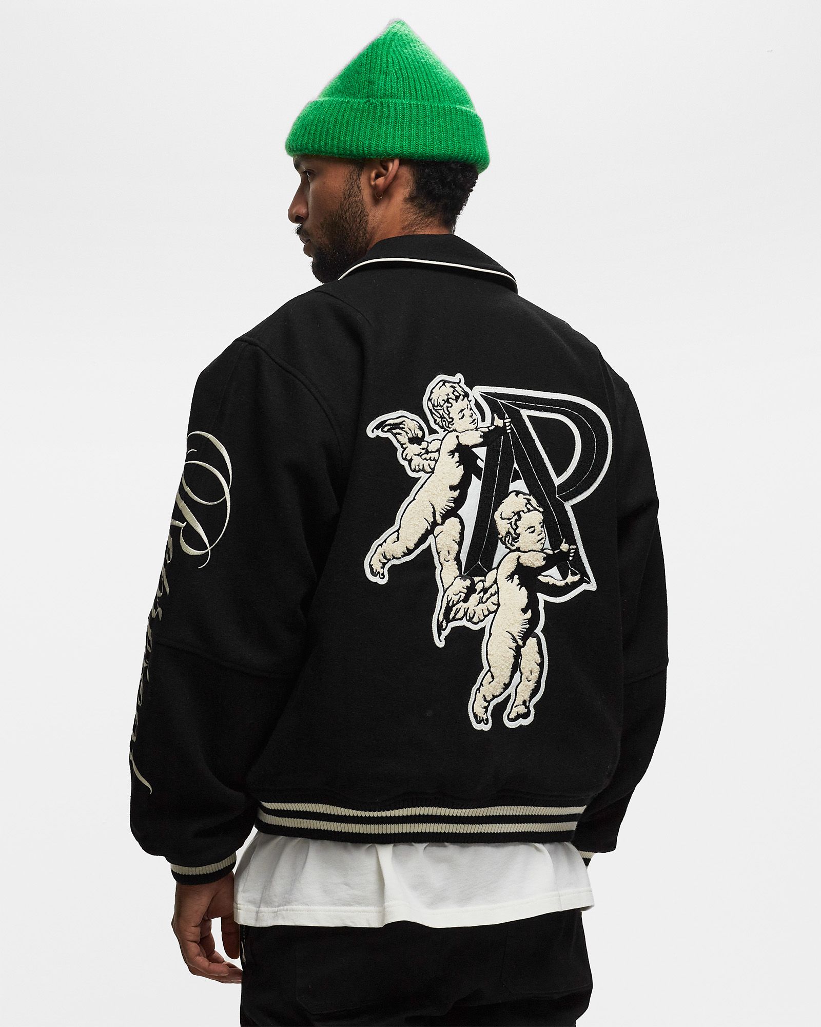 CHERUB WOOL VARSITY JACKET