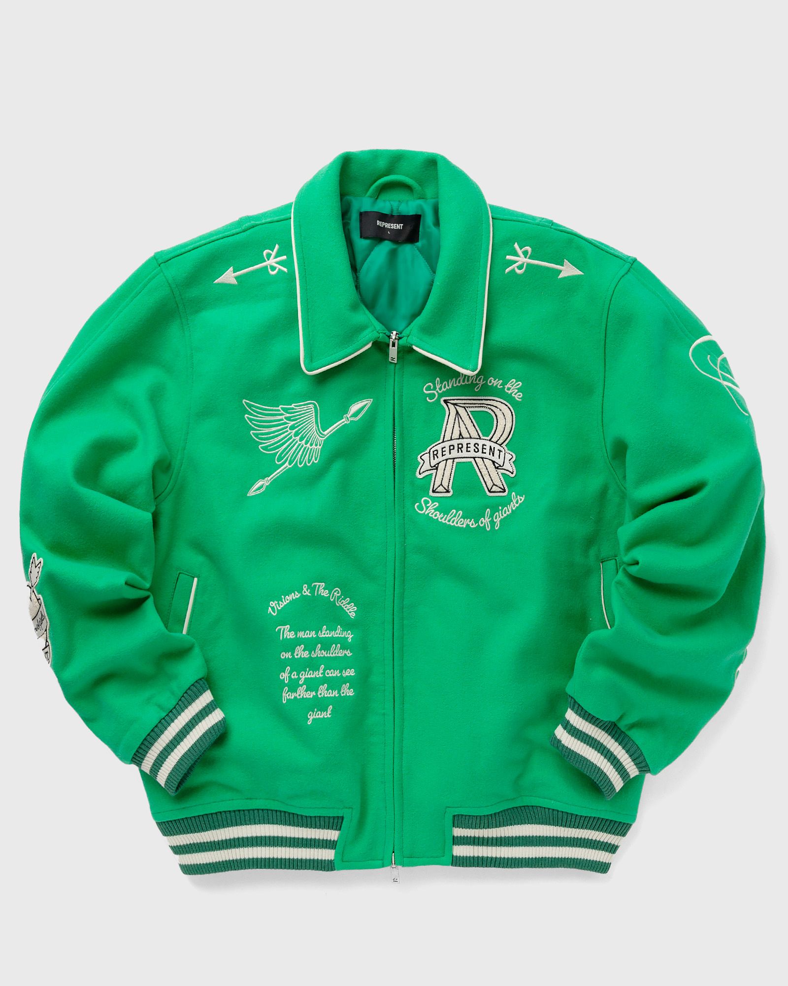 CHERUB WOOL VARSITY JACKET