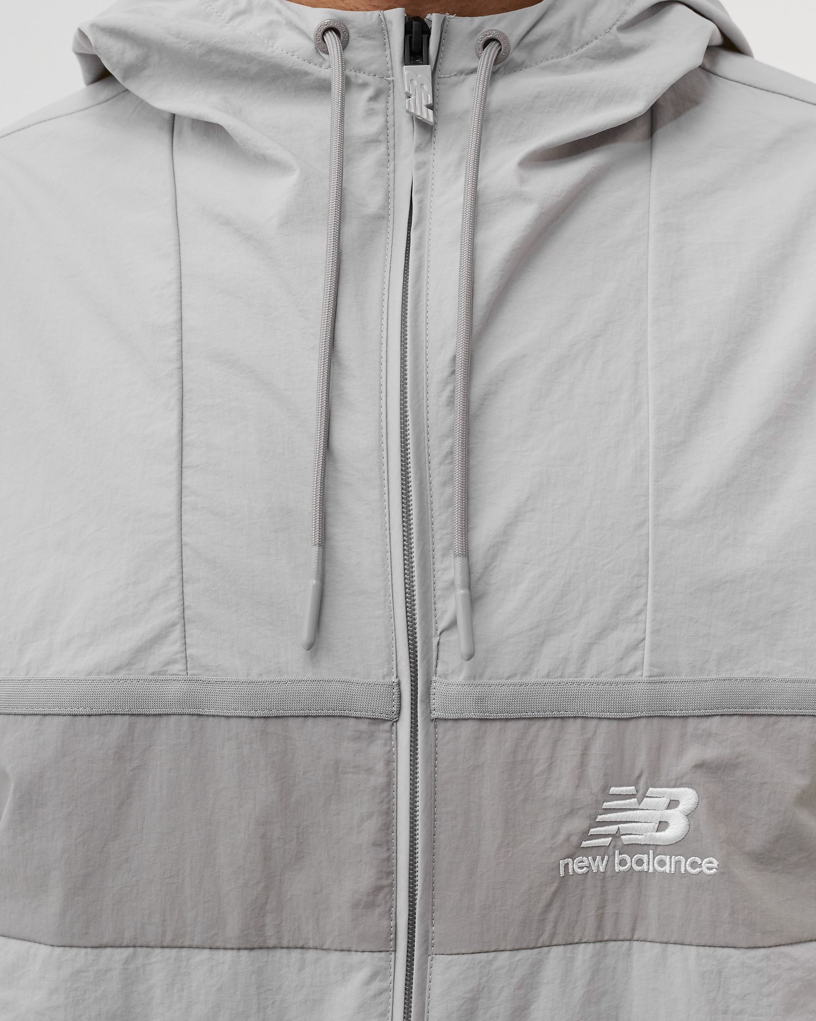 メンズウェア Balance Wheel New Balance Athletics Amplified Windbreaker Grey | BSTN Store