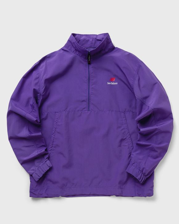 Red new balance quarter zip hot sale