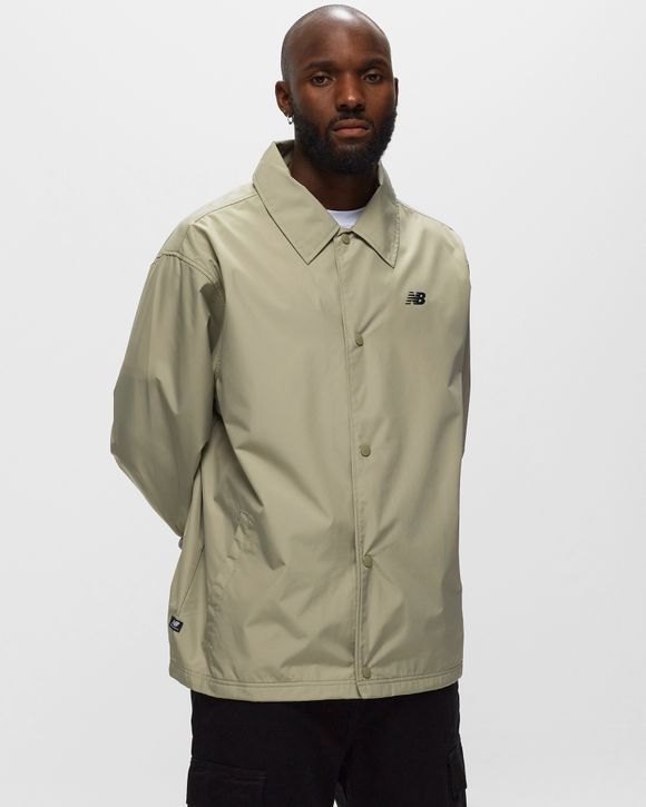 New Balance Essentials Coaches Jacket Green | BSTN Store