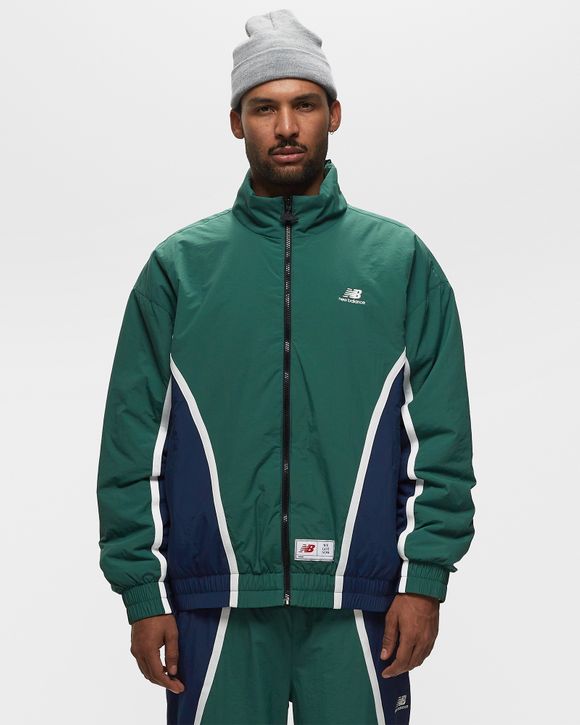 New balance green jacket sale