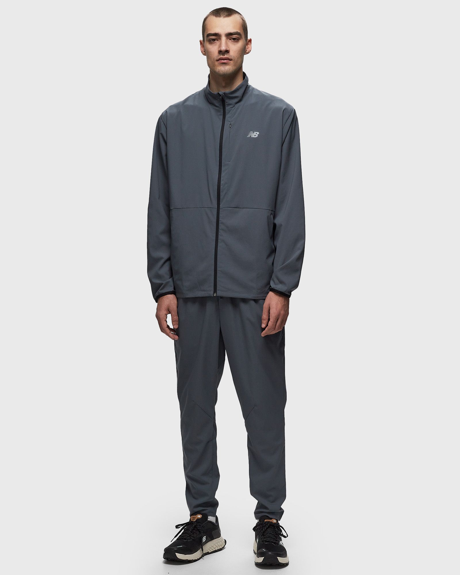 BalanceArtist ウェア New Balance Athletics Stretch Woven Jacket Grey | BSTN Store