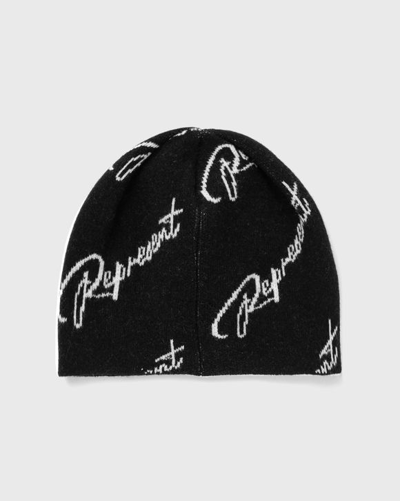 REPRESENT JAQUARD BEANIE