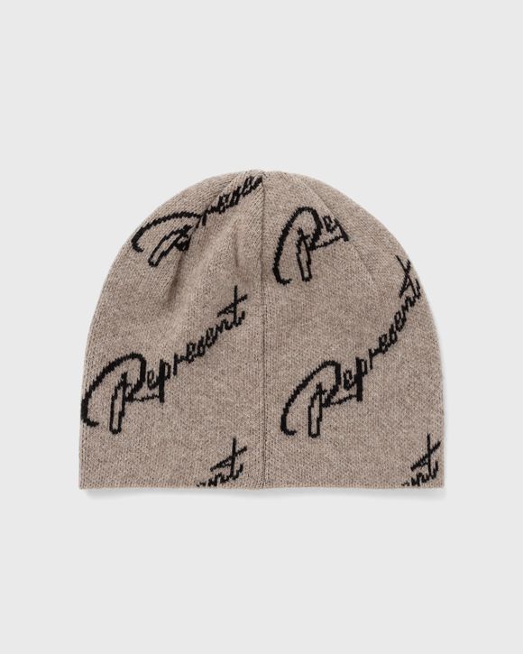 REPRESENT JAQUARD BEANIE