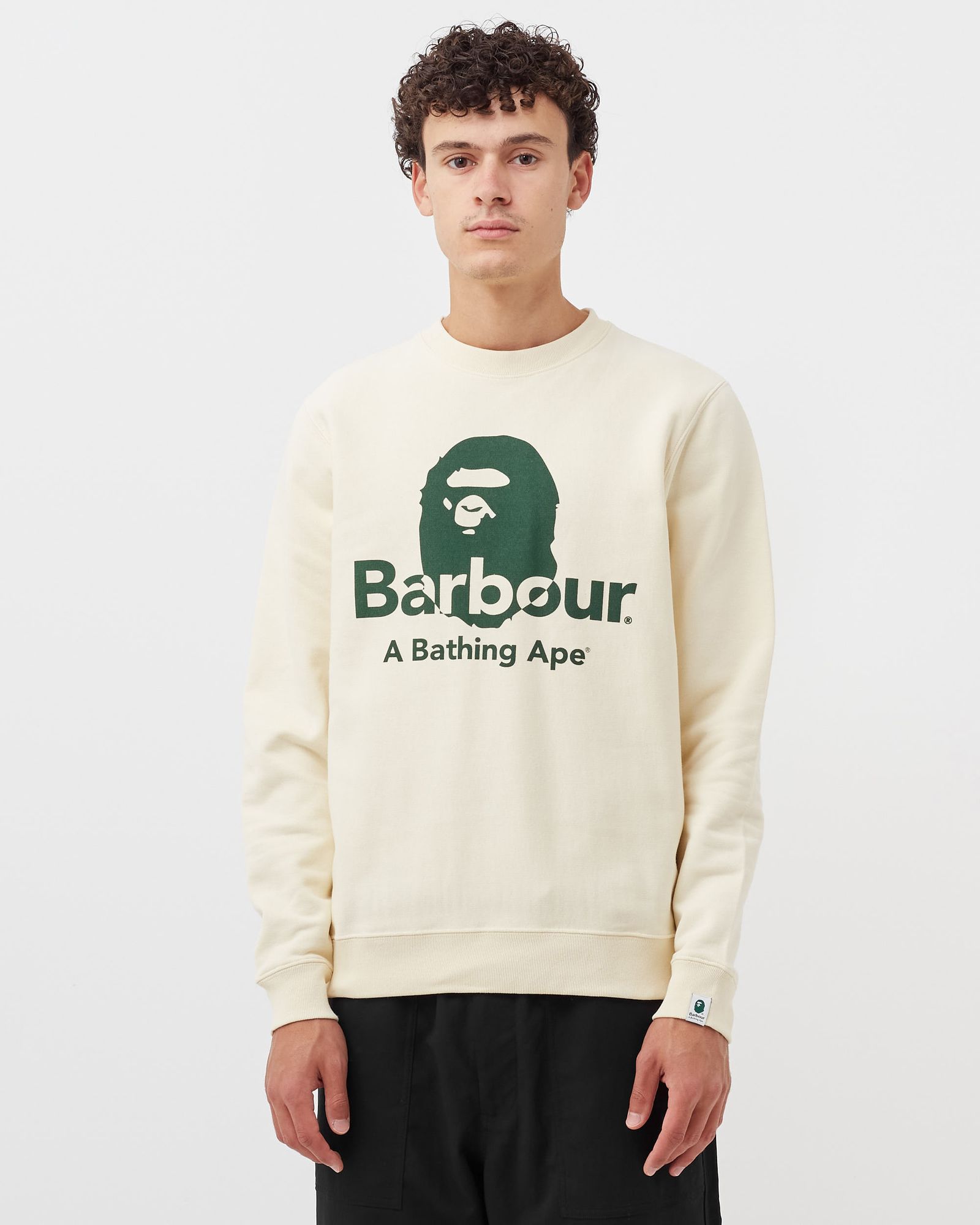 Barbour x Bape Crewneck Sweatshirt