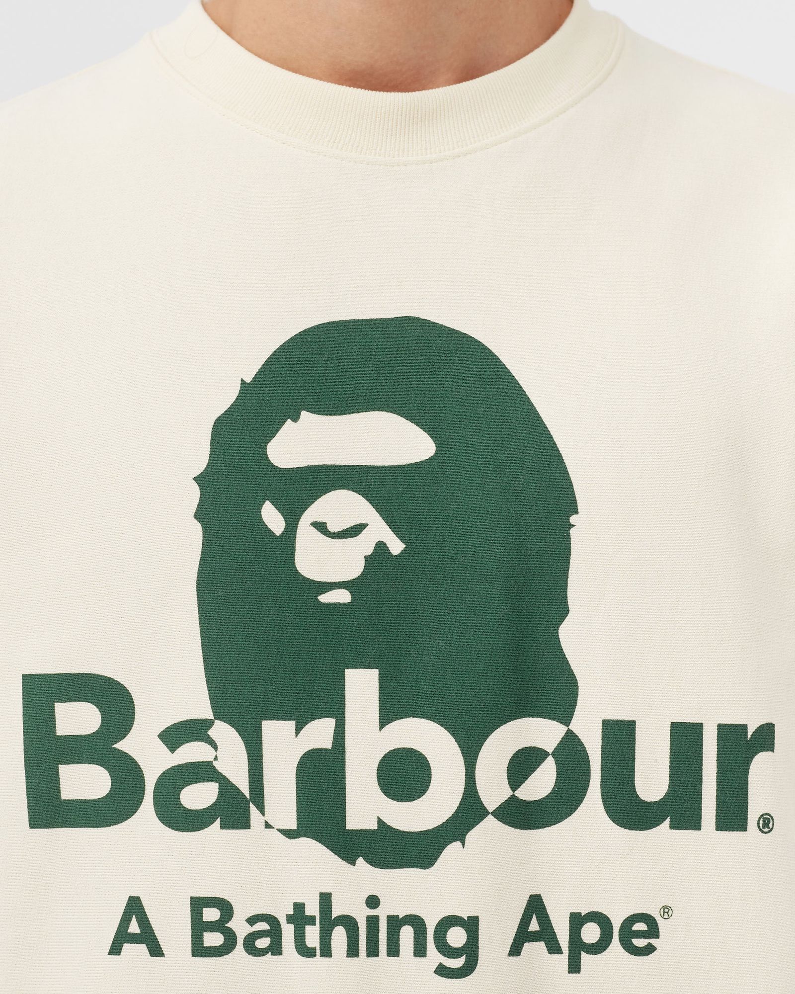 Barbour x Bape Crewneck Sweatshirt