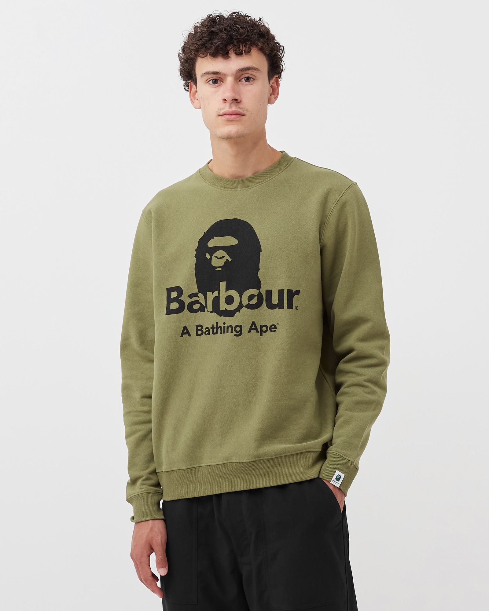 Barbour x Bape Crewneck Sweatshirt