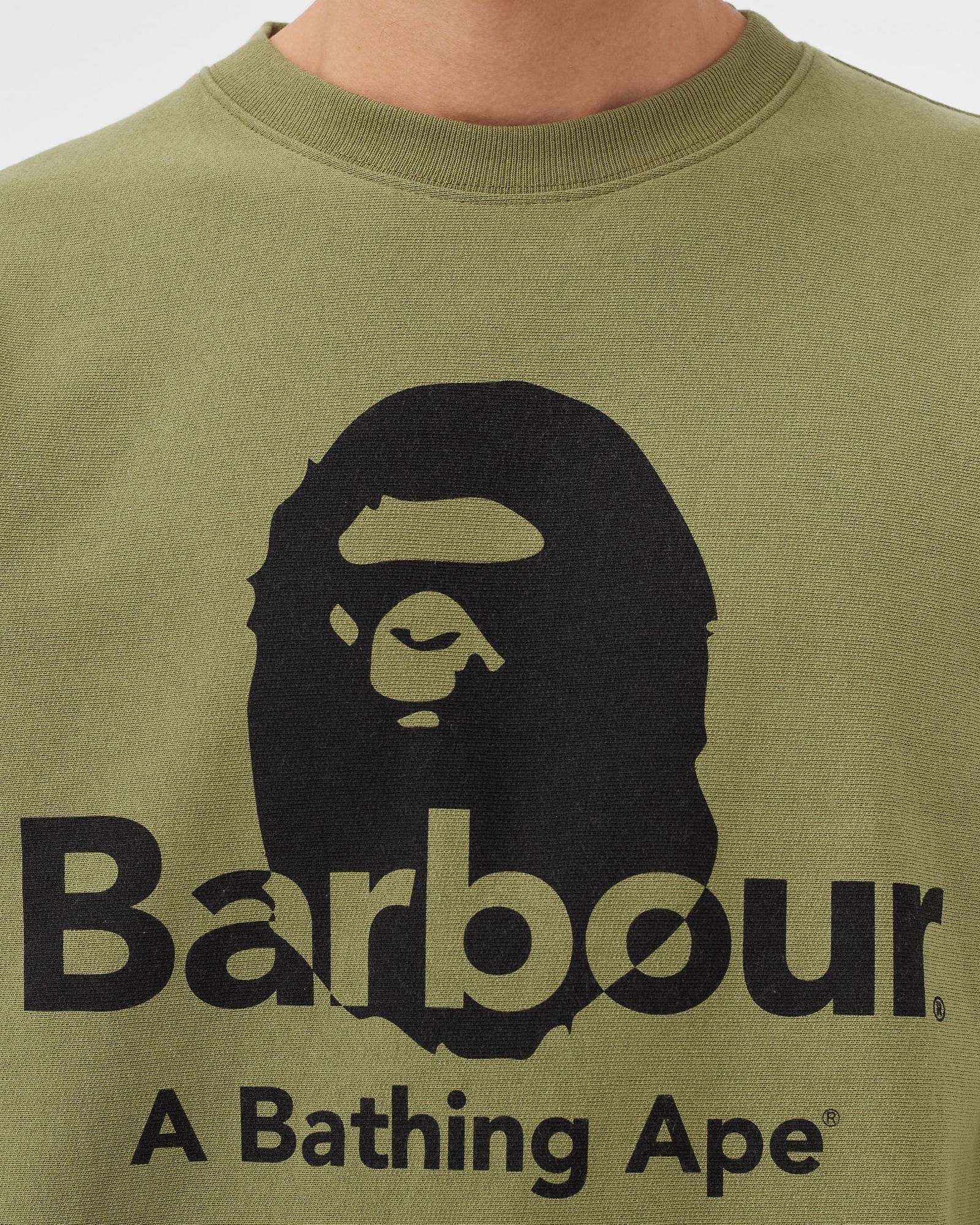 Barbour x Bape Crewneck Sweatshirt